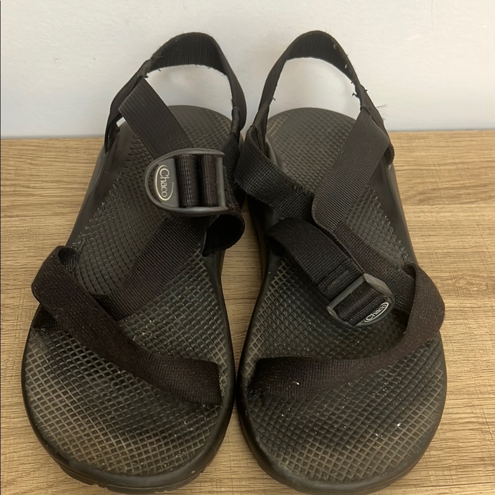 Chaco Black Strappy Sandals Men’s 12